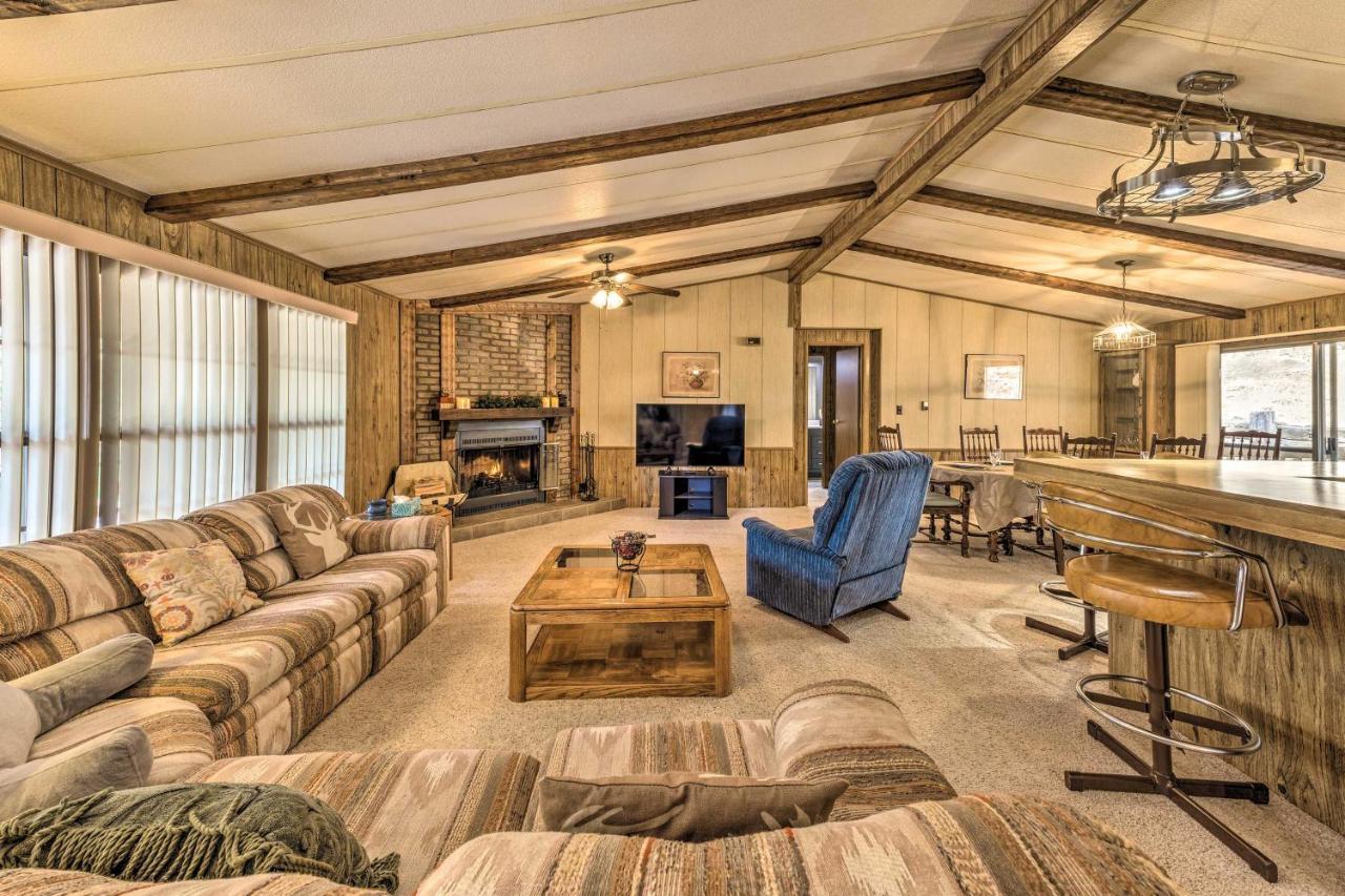 3 Mi To Ruidoso Winter Park Home With Fireplace! Екстериор снимка